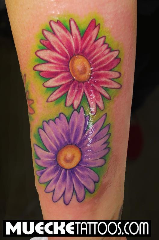 Gerber Daisey Tattoo by George Muecke: TattooNOW